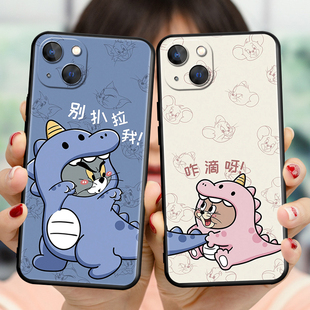 适用苹果13手机壳iphone13防摔a2482新款 a2631软壳a2633全包a2634保护套a2635情侣apple13可爱ip13简约卡通潮