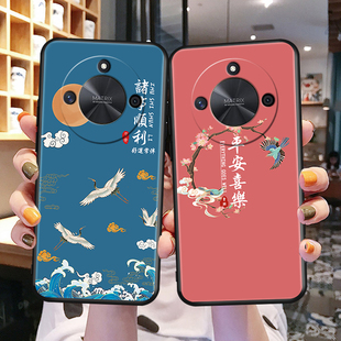 适用荣耀X50Pro手机壳honorX50Por华为5G新款ALP一AN00保护ⅹ套honor全包×防摔X5OPro曲屏专用Pr0女男外壳叉