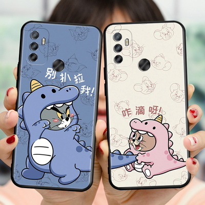 适用oppoA32手机壳PDVM00新款保护套oopp全包边a32软硅胶oppoa32卡通a32创意可爱oppoo防摔外壳a32简约情侣潮