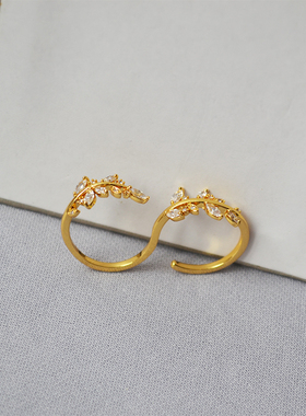 韩版原创明星街拍个性女橄榄枝