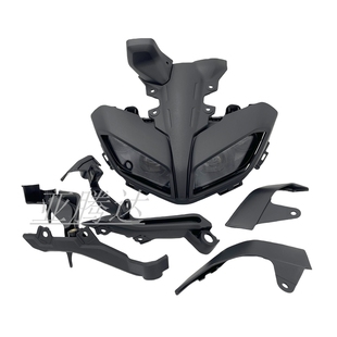 适用雅马哈 MT09 FZ09 17-20年 改装前大灯车头总成头罩外壳支架