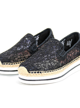 专柜玛丽正品22春夏新款帆布鞋渔夫鞋女镂空网面蕾丝休闲鞋53035W