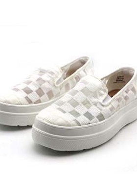 专柜玛丽正品女鞋夏厚底网纱亮片女鞋一脚蹬松糕蕾丝乐福鞋82182W