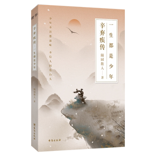 正版丨辛弃疾传:一生都是少年 文能提笔安天下，武能上马定乾坤 在苟且的时代里,做一场不朽的英雄梦 古代人物传记人物生平诗词