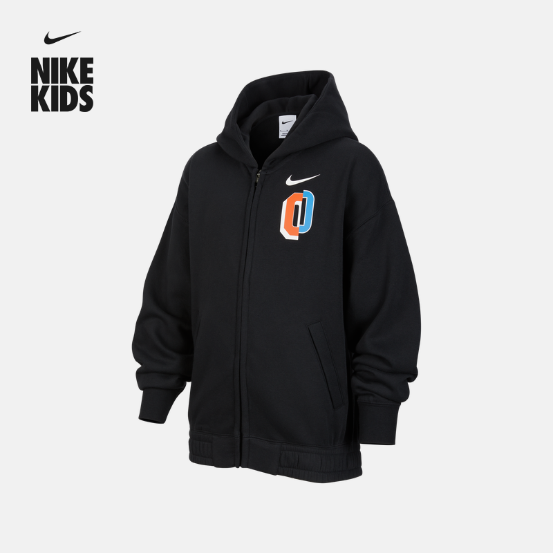 26新款NIKE耐克大童加绒连帽衫针织休闲叠搭拉链卫衣外套IO7912,运动服/休闲服装,运动茄克/外套,淘宝优惠券,粉丝福利购,淘宝优惠卷