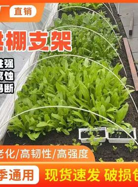 农用大小拱棚支架蔬菜种植大棚内棚保温骨架实心玻璃纤维杆tk工厂