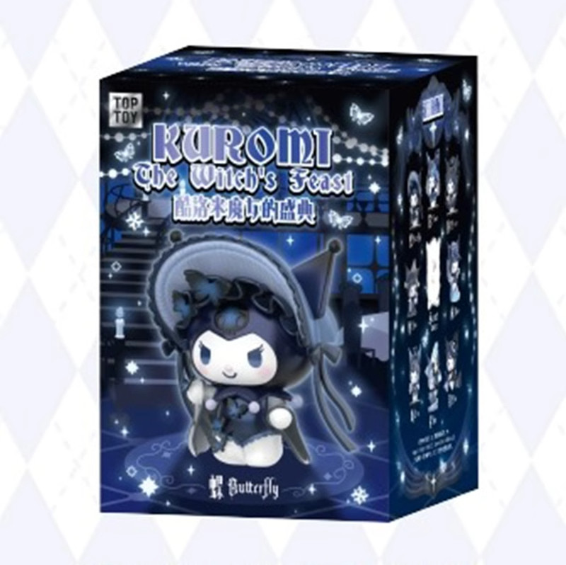 TOP TOY Sanrio Kuromi Witch Celebration Series Caixa Surpresa – 1 Peça Aleatória