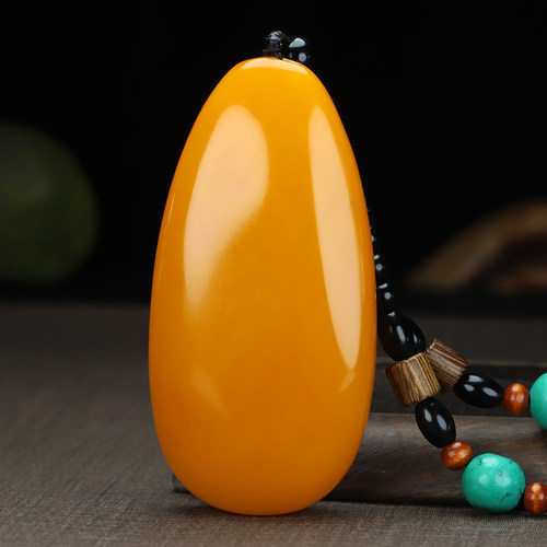 黄龙玉原石手把件玉手玩件吊坠