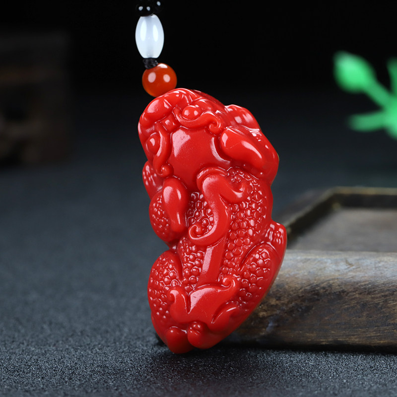 和田玉貔貅挂件吊坠项链
