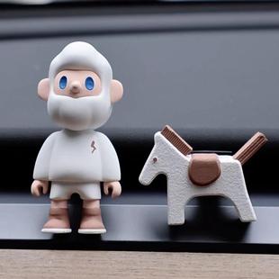 BOB小众车载香薰扩香石出风口装饰车内饰品摆件汽车内饰用品大全