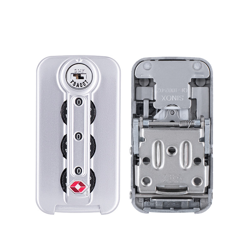 S128行李箱密码锁替换拉杆箱配件QL-1002/285锁扣旅行箱锁SNX卡扣