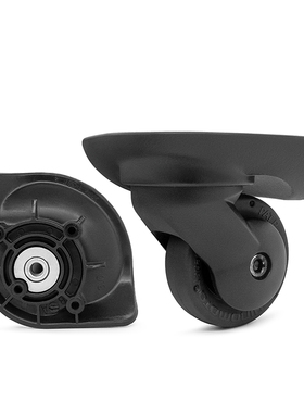 W360#法国大使行李箱轮子替换静音滑轮顺滑拉杆箱TM50万向轮配件