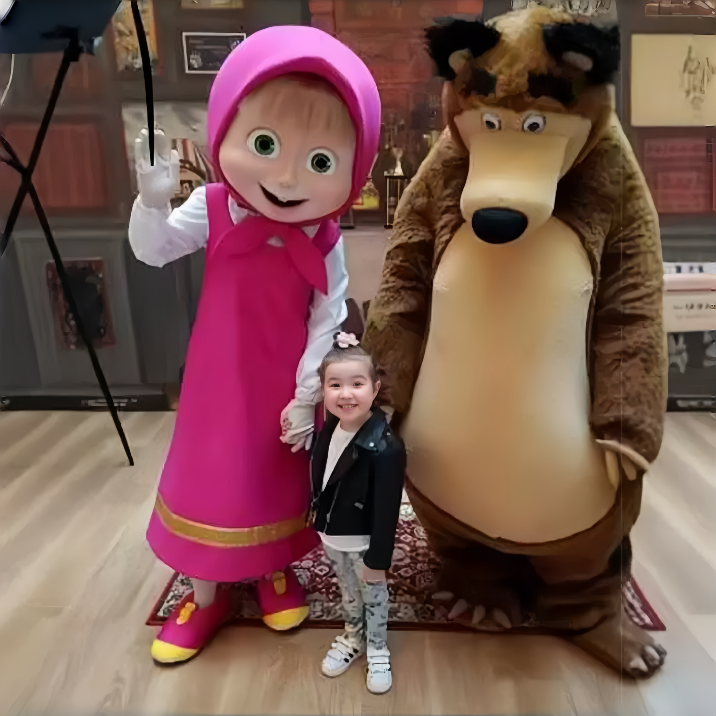 玛莎熊玩偶服小熊表演服装