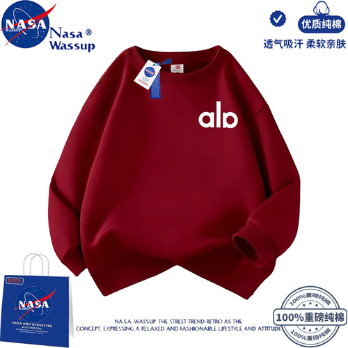 NASA联名aIo亲子纯棉卫衣秋冬