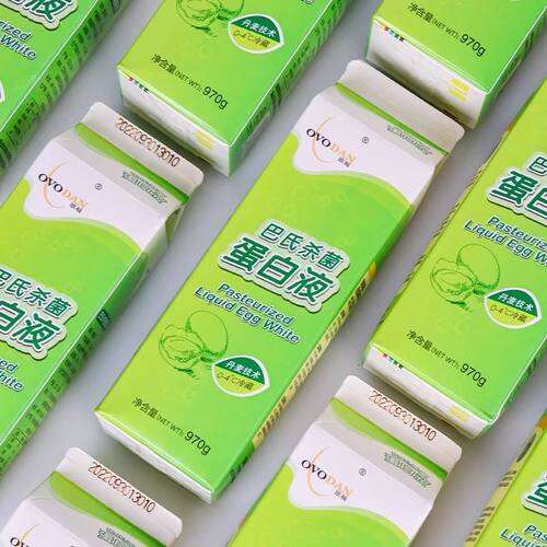 欧福冰蛋液蛋清液整箱装冰蛋白纯鸡蛋液健身