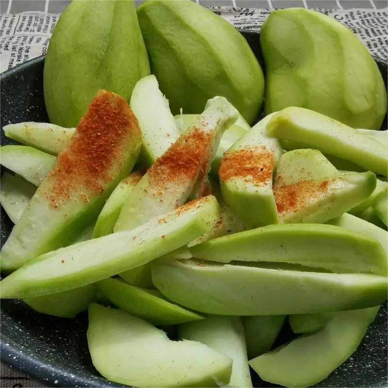 酸脆生吃芒果新鲜水果青象牙芒腌酸拌辣椒3/5斤青芒果脆