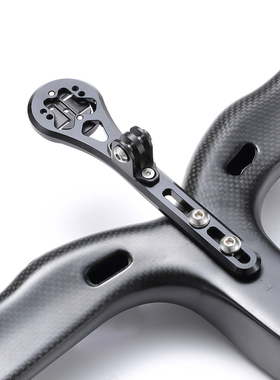 适用 破风把码表座佳明百锐腾WAHOO黑鸟IGPS码表支架一体把码表座