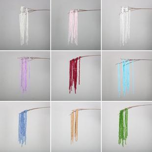 网红爆款毛线草吊米柔丽丝婚庆订婚宴布置情人泪垂吊花点花插花球