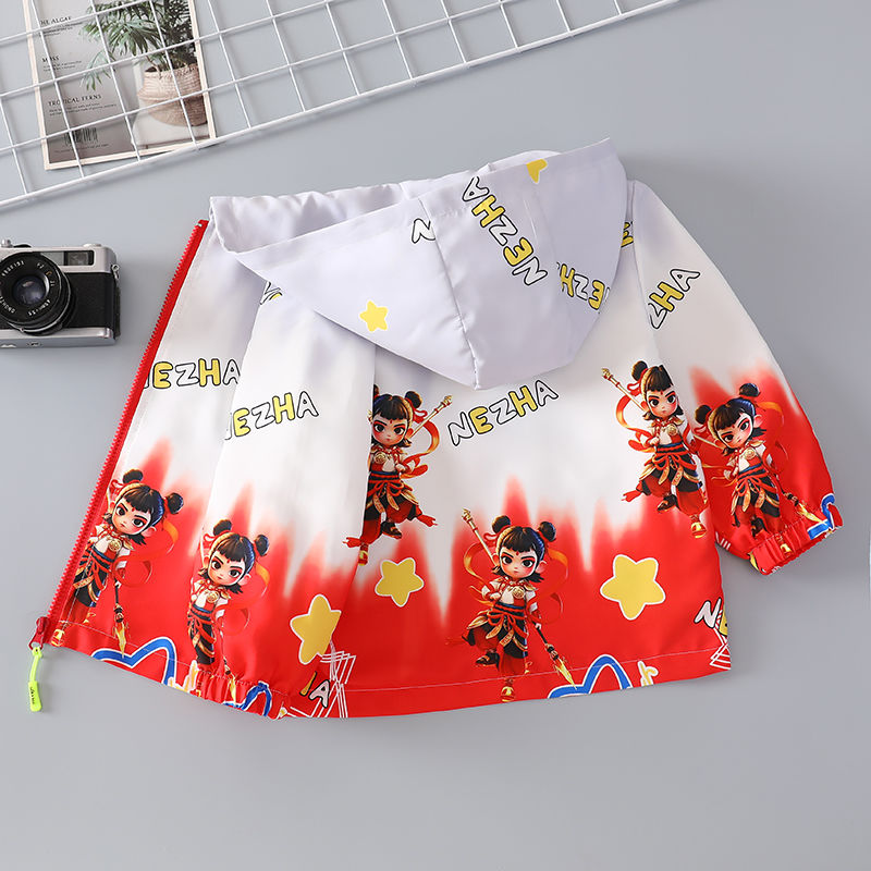 男童外套2025新款冲锋衣