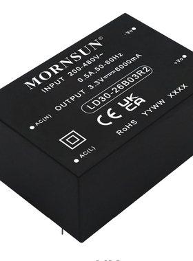 LD30-26B12R2金升阳AC-DC电源模块176-528V转12V 2.5A 30W全新