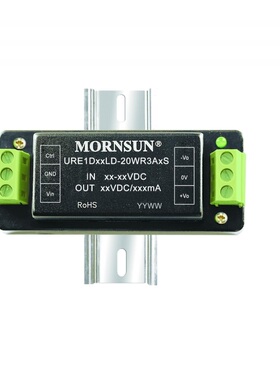 URE1D24LD-20WR3A4S金升阳电源模块40-160V转正负24V417mA导轨式