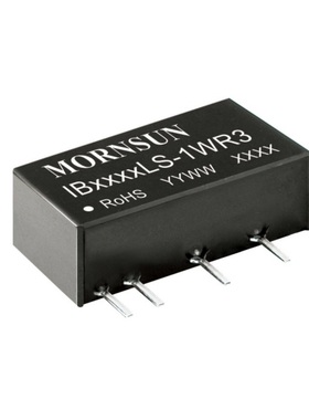 IB1212LS-1WR3金升阳DC-DC电源模块12V转12V83mA隔离稳压输出原装
