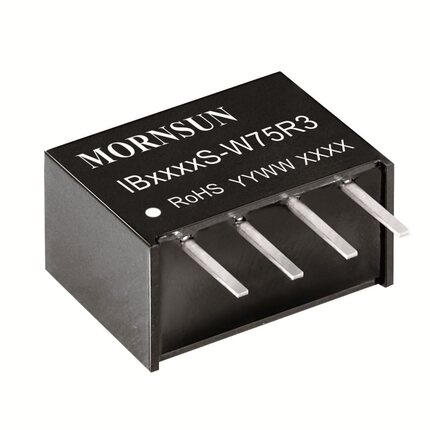 IB0512S-W75R3金升阳DC-DC电源模块5V转12V隔离稳压0.75W全新原装