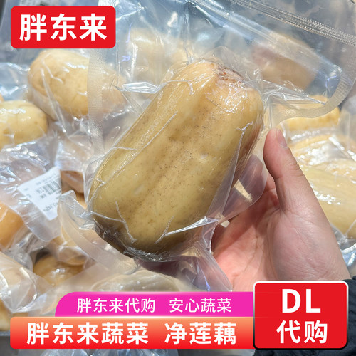 胖东来蔬菜 净莲藕 煲汤火锅凉拌真空包装胖东来安心蔬菜正品代购