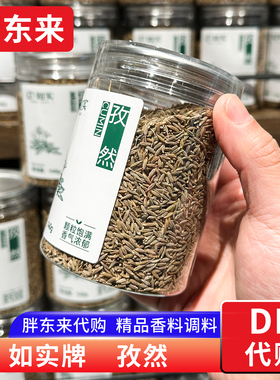 胖东来代购 孜然调料香料卤肉烤肉烧烤孜然颗粒如实牌140g炖卤料