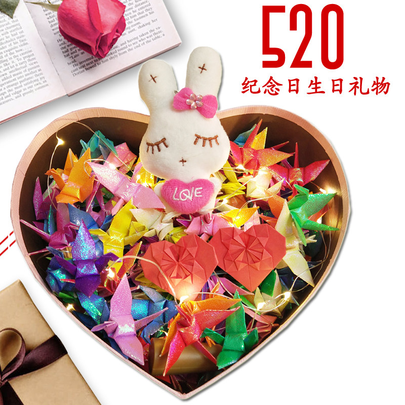 千纸鹤成品叠好的千纸鹤