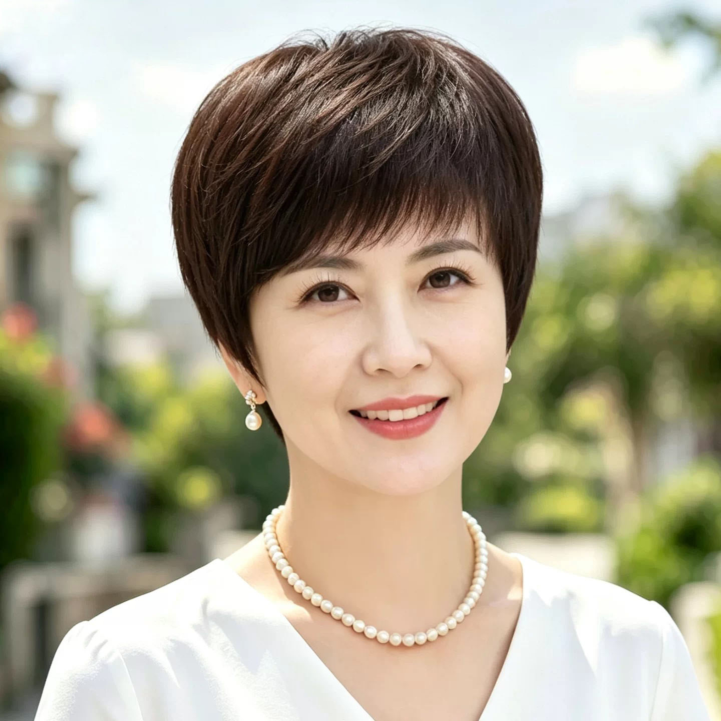 假发女真发时尚薄款短发逼真自然图片