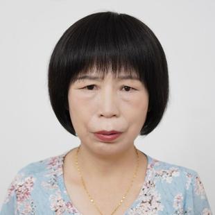 假发真发全真人发50到70岁妈妈化疗光头短发老人黑色波波头全头套