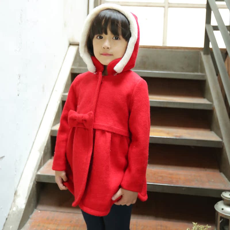 Manteau pour fille en laine - Ref 2161549 Image 1