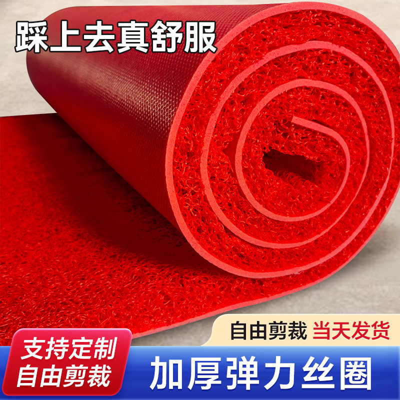 入户门地垫家用门口进门门垫塑料丝圈脚垫耐脏垫子可裁剪防滑地毯,居家布艺,家用脚垫,淘宝优惠券,粉丝福利购,淘宝优惠卷