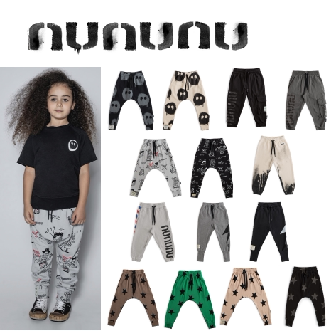 nununu男垮裤长裤棉夏天长裤