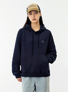 连帽卫衣合集29.9元连帽胸口刺绣卫衣宽松休闲上衣男女同款