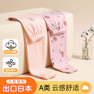 居家打底裤 卡通可爱无骨秋裤 外贸女童条纹秋裤 女童线裤 纯棉