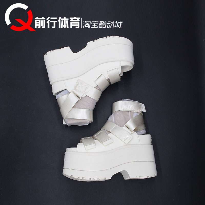 UGG运动休闲米色女款高跟凉鞋