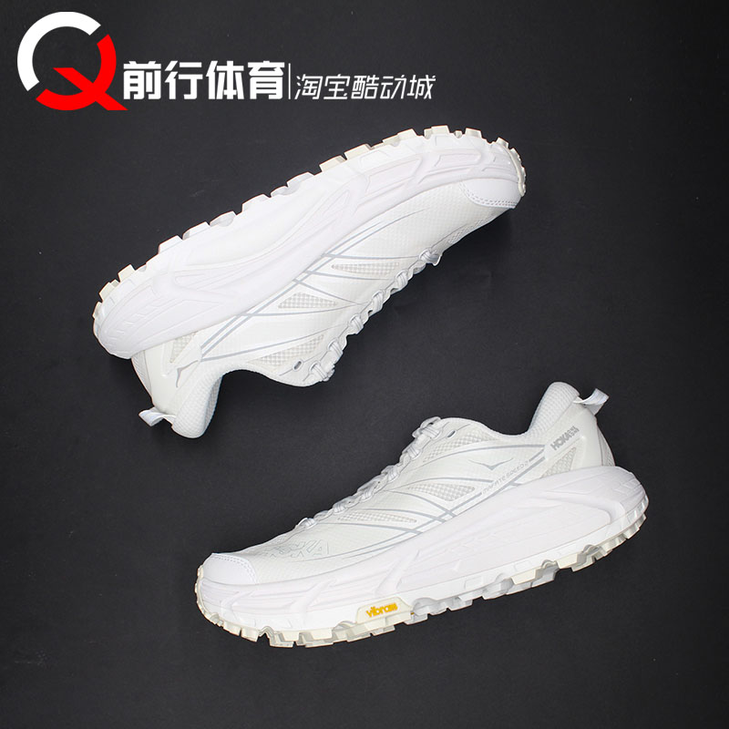 HOKAONEONE男子低帮系带跑步鞋