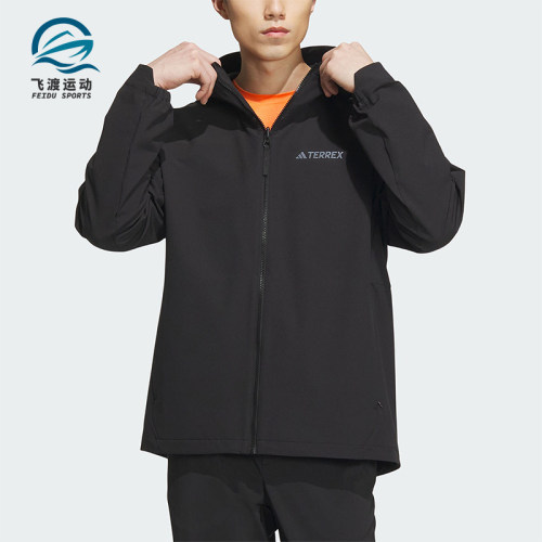 Adidas/阿迪达斯男士软壳衣外套