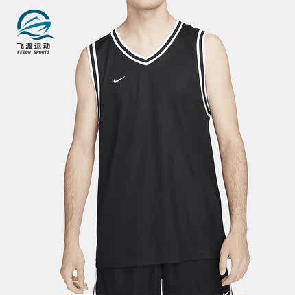 Nike/耐克正品DNA Dri-FIT男士无袖V领篮球球衣FQ3708-010