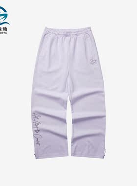 Skechers/斯凯奇正品女子时尚宽松针织两穿休闲长裤L323W086-00FW