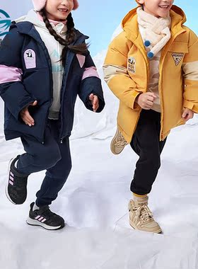 Adidas/阿迪达斯正品新款小童时尚保防寒休闲羽绒服IN5217
