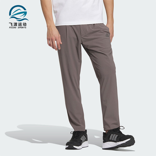 阿迪达斯男士防晒运动休闲九分裤