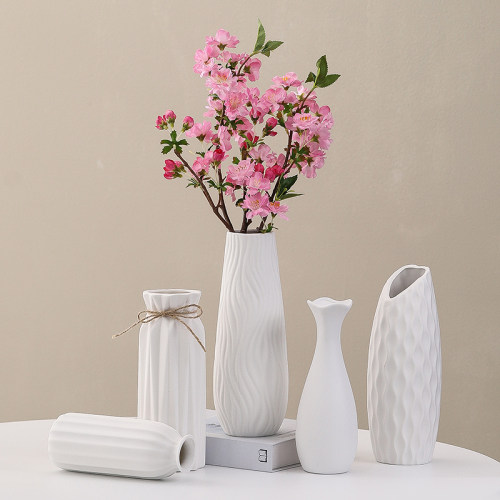 花瓶陶瓷特价清仓网红花瓶大口径插花水养郁金香富贵竹花瓶器摆件