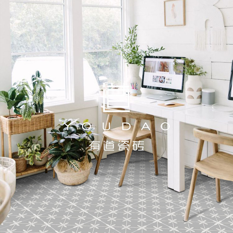 灰色阳台花砖北欧 价格 怎么样 图片