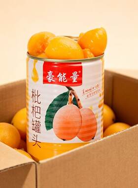 (配料干净)批发新鲜枇杷罐头商