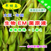 翠绿岛大豆种植专用生物EM菌原液厂价直销价优品质保证益生菌活菌