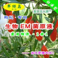 种枸杞用哪家生物EM菌原液好啊都在用日本产翠绿岛的呢有益菌活菌