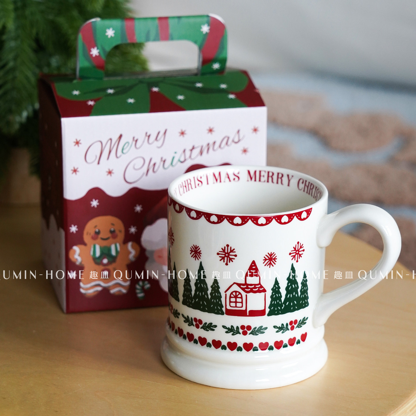 趣皿*创意新年礼物陶瓷马克杯早餐杯水杯送礼咖啡杯2024新款杯子,餐饮具,马克杯,淘宝优惠券,粉丝福利购,淘宝优惠卷